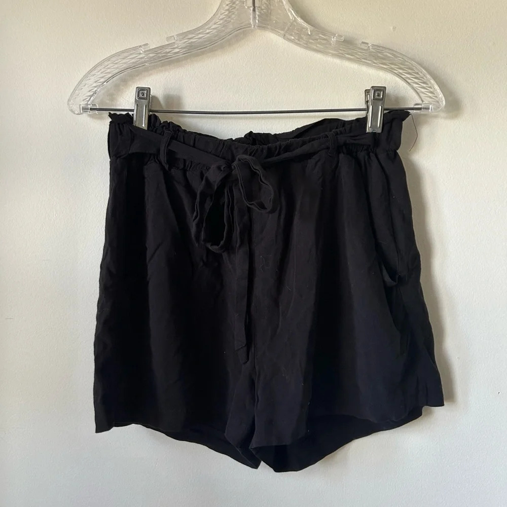 Ardene Black Tie Up‎  Dress Shorts